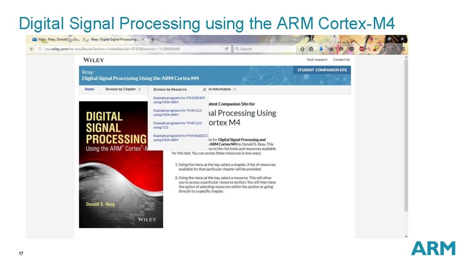 Digital Signal Processing using the ARM Cortex-M 4 17 