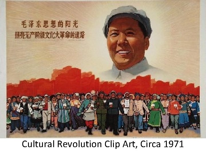 Cultural Revolution Clip Art, Circa 1971 