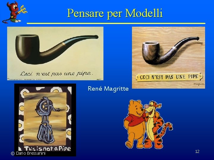 Pensare per Modelli René Magritte © Dario Bressanini 12 