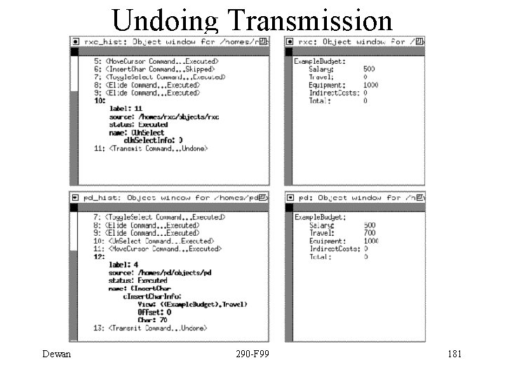 Undoing Transmission Dewan 290 -F 99 181 