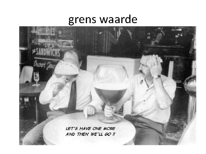 grens waarde 