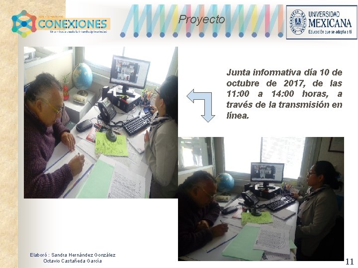 Proyecto Junta informativa día 10 de octubre de 2017, de las 11: 00 a