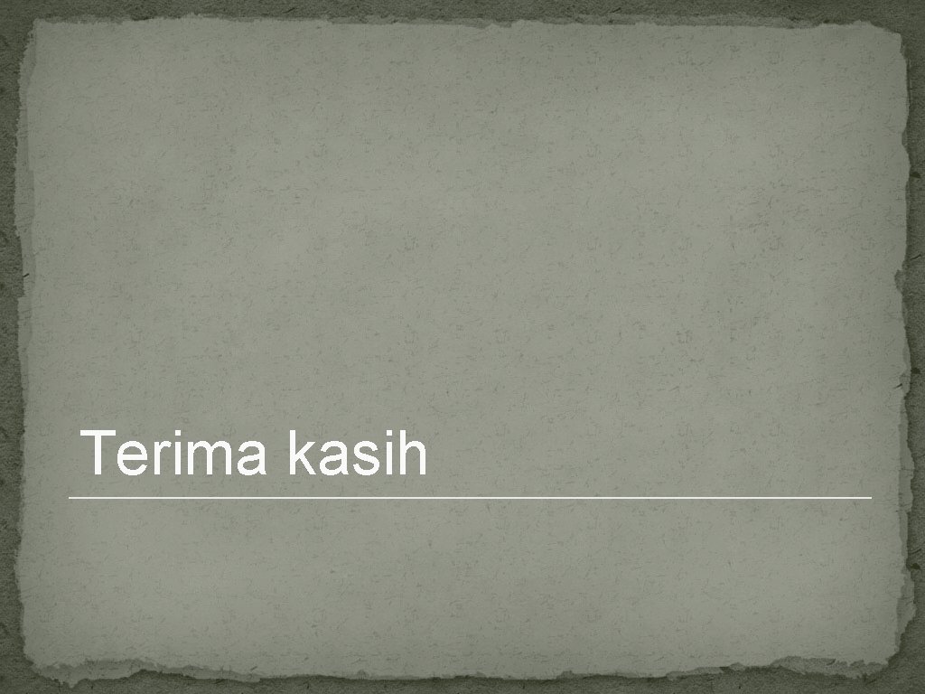 Terima kasih 