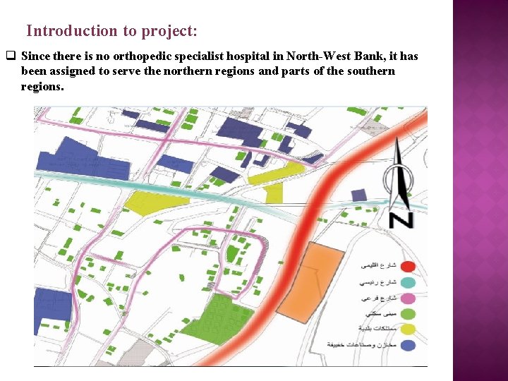 Introduction to project: q Since there is no orthopedic specialist hospital in North-West Bank,