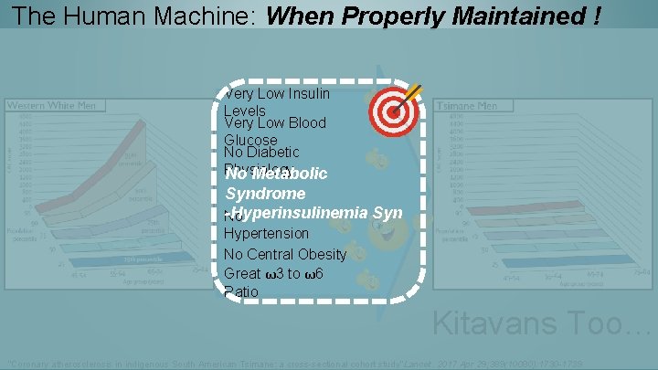 The Human Machine: When Properly Maintained ! Very Low Insulin Levels Very Low Blood