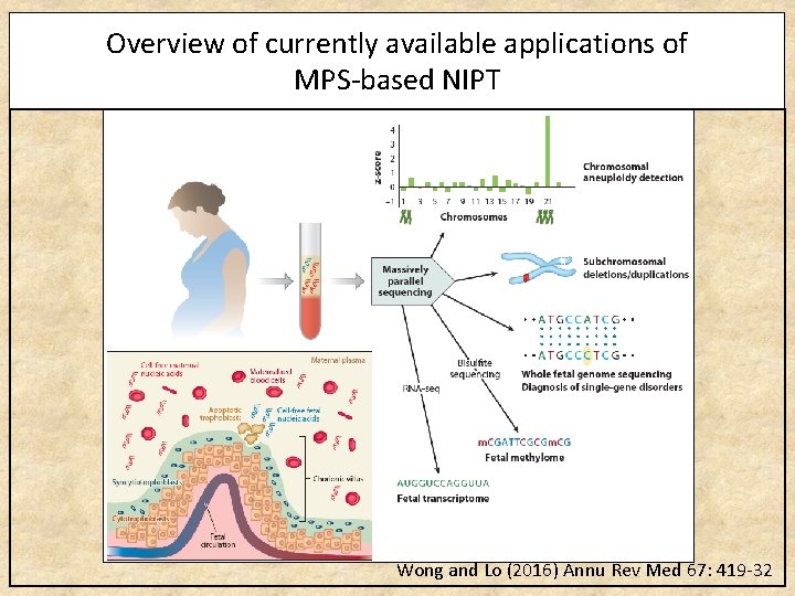 Overview of currently available applications of MPS-based NIPT Wong and Lo (2016) Annu Rev