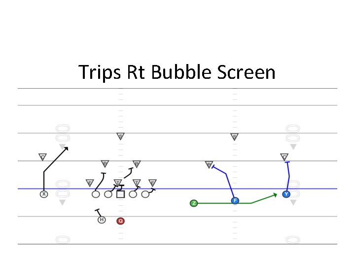 Trips Rt Bubble Screen 