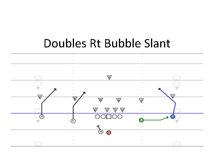 Doubles Rt Bubble Slant 