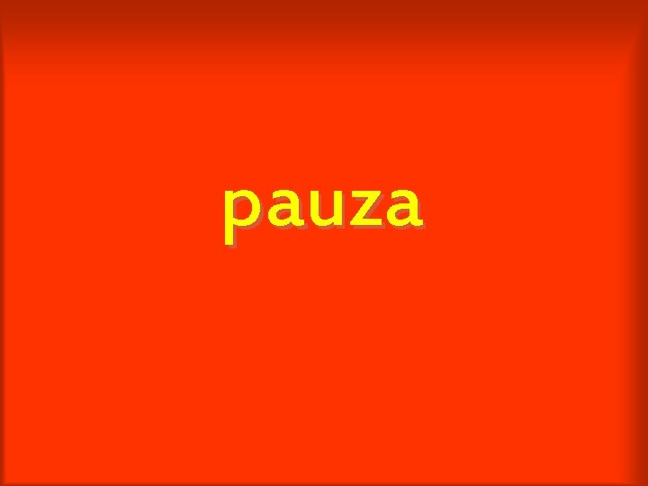pauza 