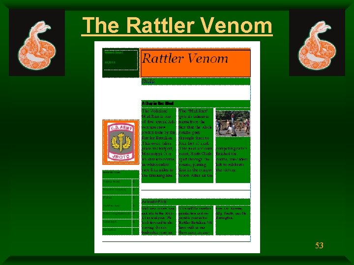 The Rattler Venom 53 