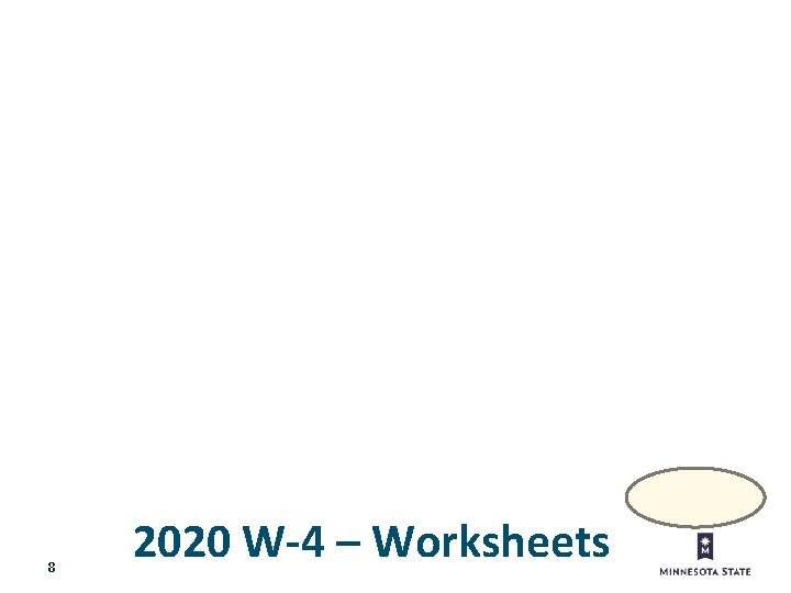 8 2020 W-4 – Worksheets 