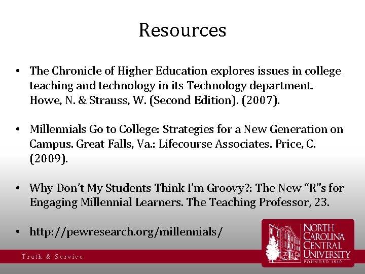 Resources • The Chronicle of Higher Education explores issues in college teaching and technology