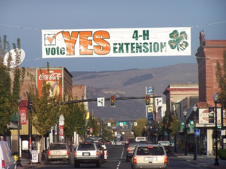 Measure 33 -53 Wasco County 4 -H & Extension Service District 