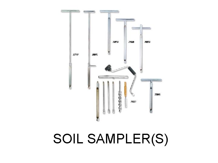 SOIL SAMPLER(S) 