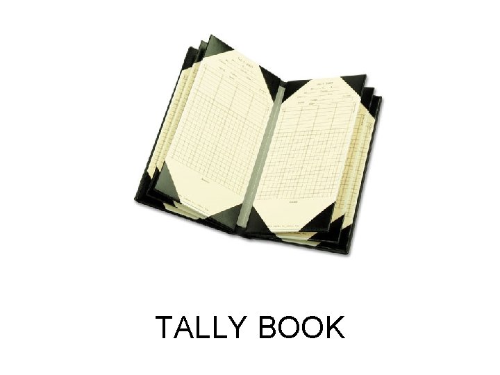 TALLY BOOK 