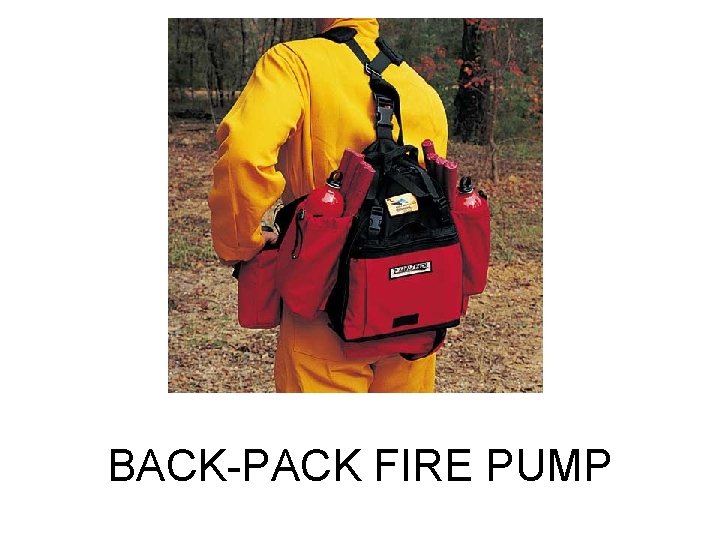 BACK-PACK FIRE PUMP 