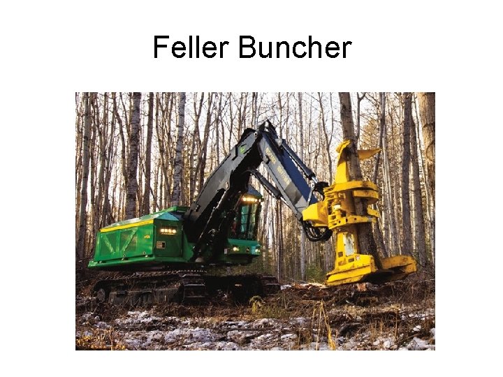 Feller Buncher 