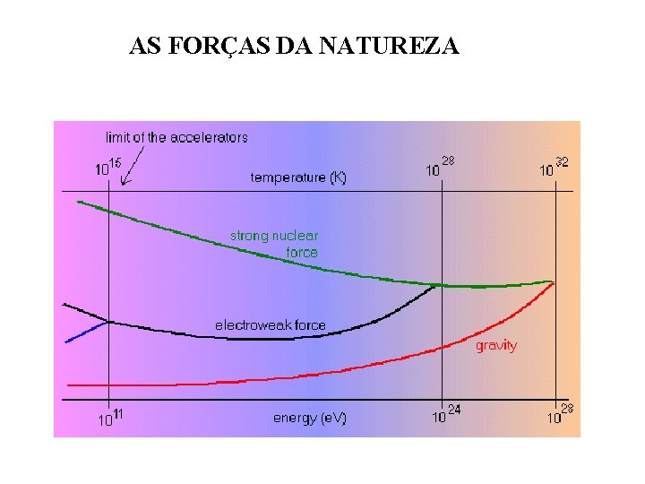 AS FORÇAS DA NATUREZA 