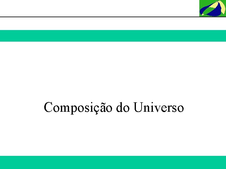 Composição do Universo 