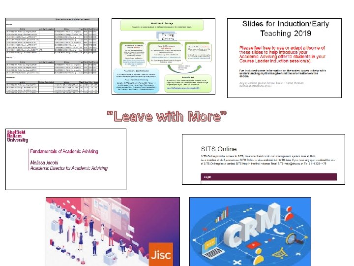 "Leave with More" 