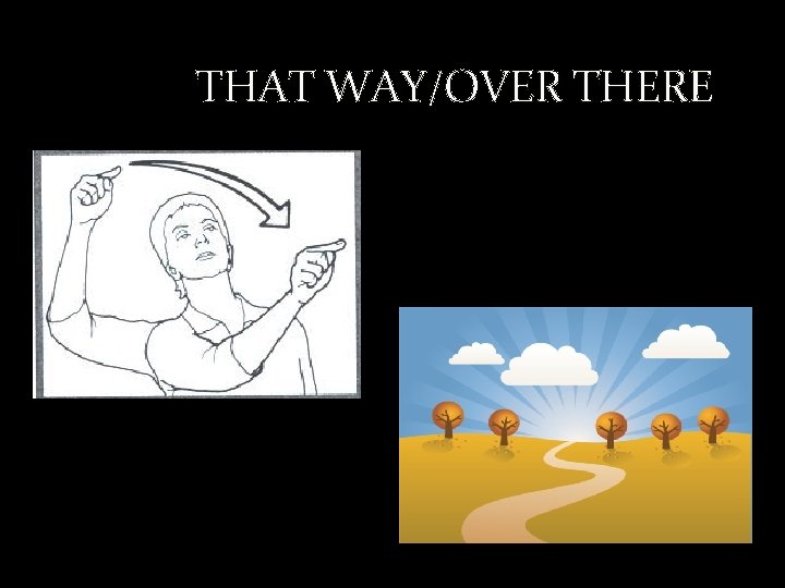 THAT WAY/OVER THERE 
