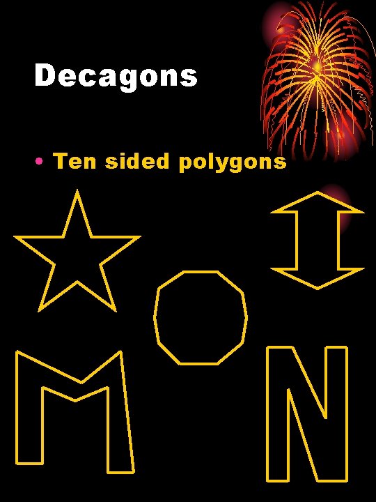 Decagons • Ten sided polygons 