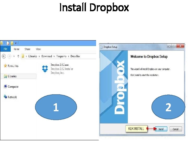 Install Dropbox 1 2 