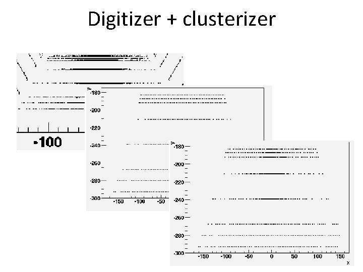 Digitizer + clusterizer 