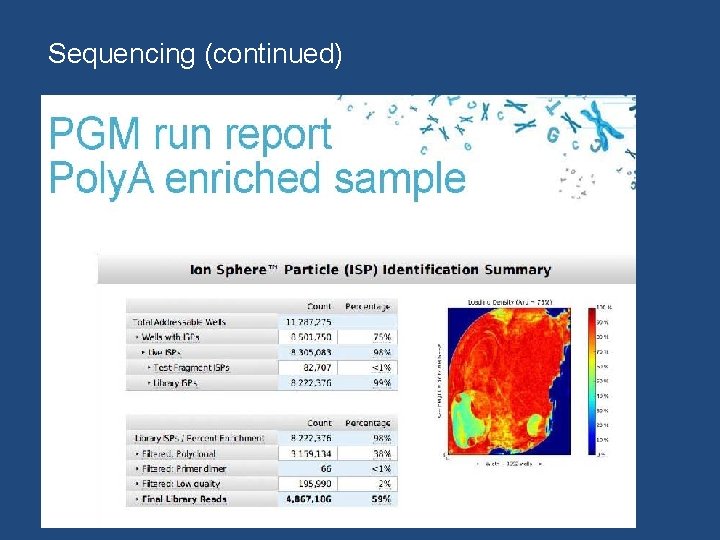 Sequencing (continued) 