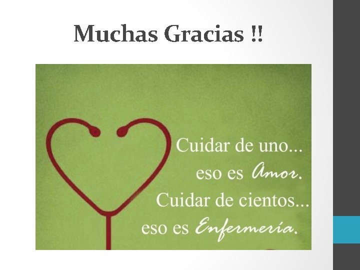 Muchas Gracias !! 