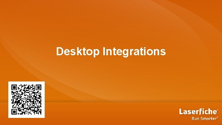 Desktop Integrations 