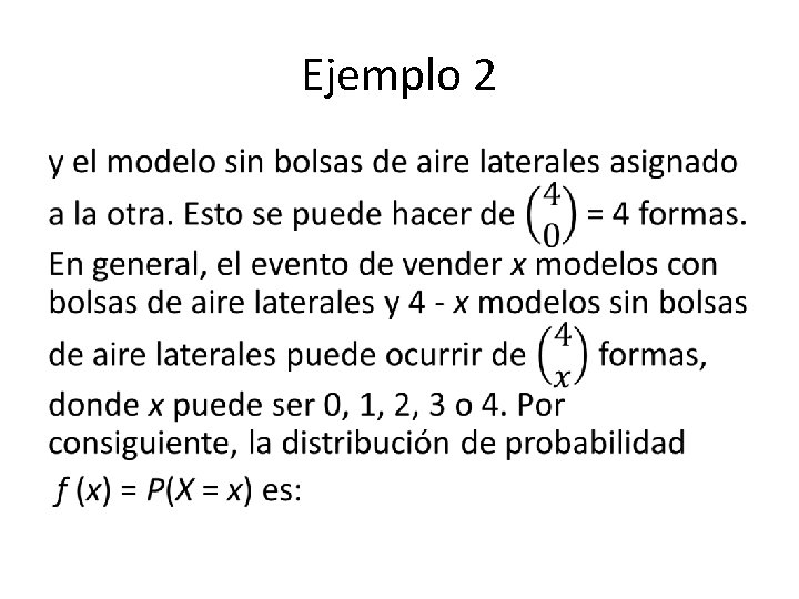 Ejemplo 2 • 