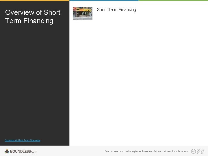 Overview of Short. Term Financing Short-Term Financing Overview of Short-Term Financing Free to share,