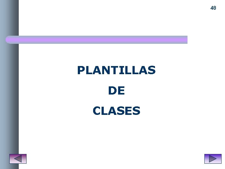 48 PLANTILLAS DE CLASES 