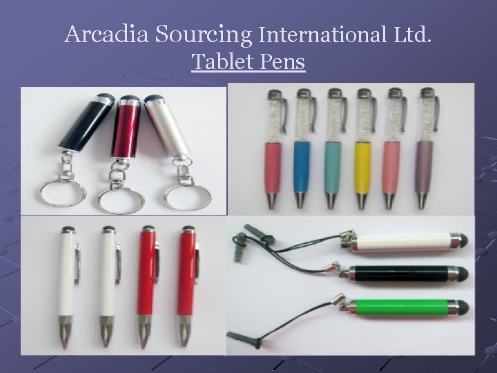 Arcadia Sourcing International Ltd. Tablet Pens 