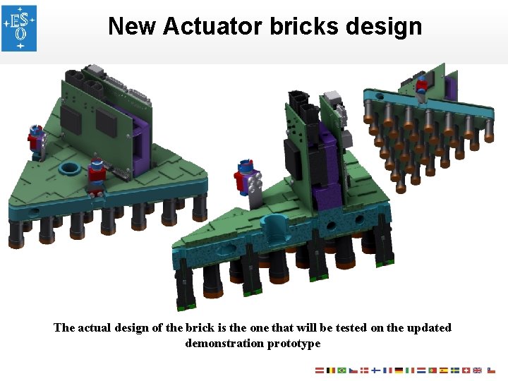 New Actuator bricks design The actual design of the brick is the one that