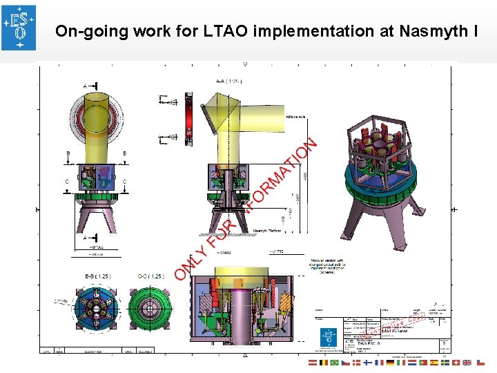 On-going work for LTAO implementation at Nasmyth I 