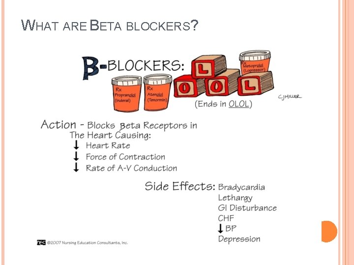 WHAT ARE BETA BLOCKERS? 