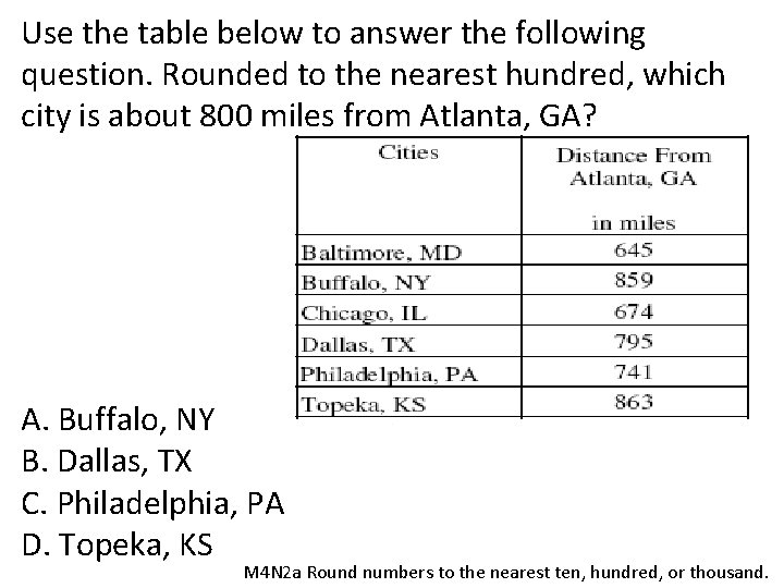 Use the table below to answer the following question. Rounded to the nearest hundred,