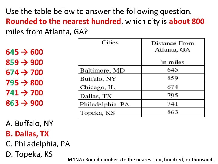 Use the table below to answer the following question. Rounded to the nearest hundred,