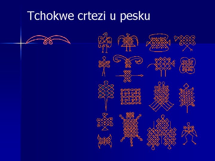 Tchokwe crtezi u pesku 