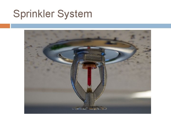 Sprinkler System 