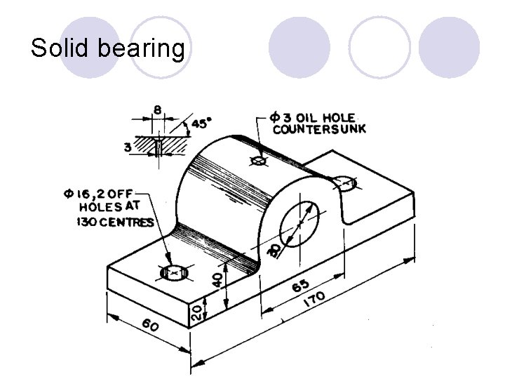 Solid bearing 