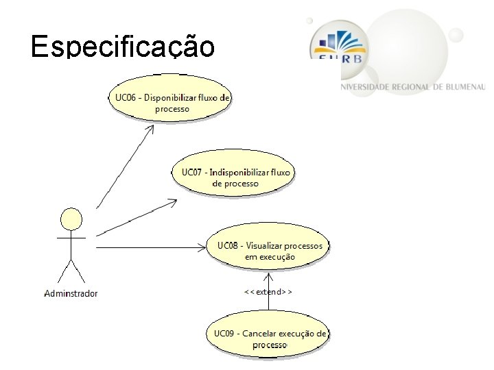 Especificação 