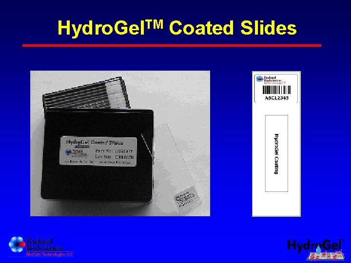 Hydro. Gel. TM Coated Slides 