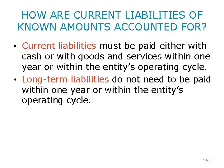 Chapter 11 Current Liabilities and Payroll 15 1