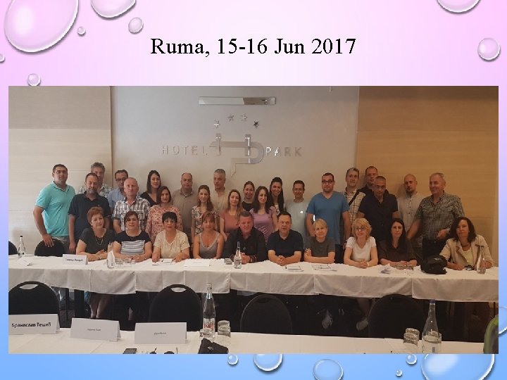 Ruma, 15 -16 Jun 2017 