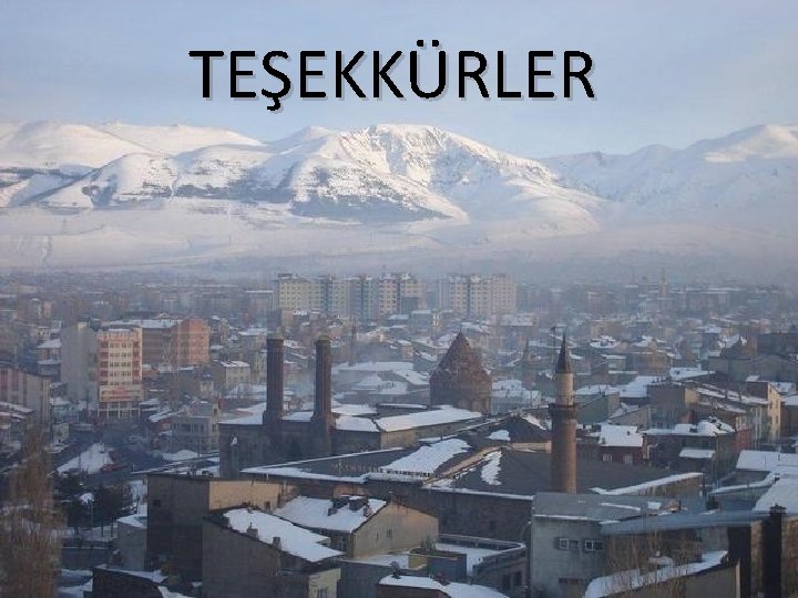 TEŞEKKÜRLER 