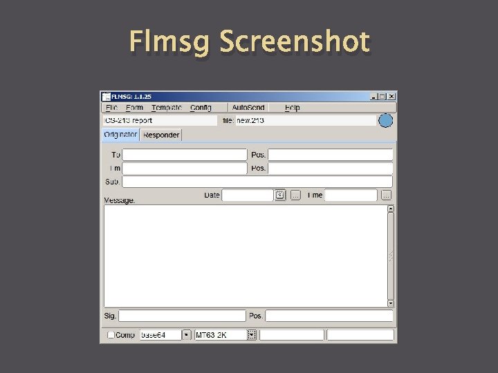 Flmsg Screenshot 