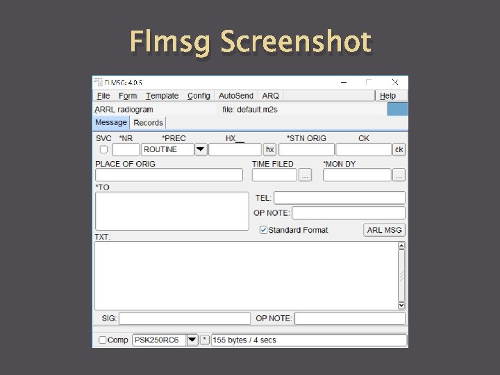 Flmsg Screenshot 